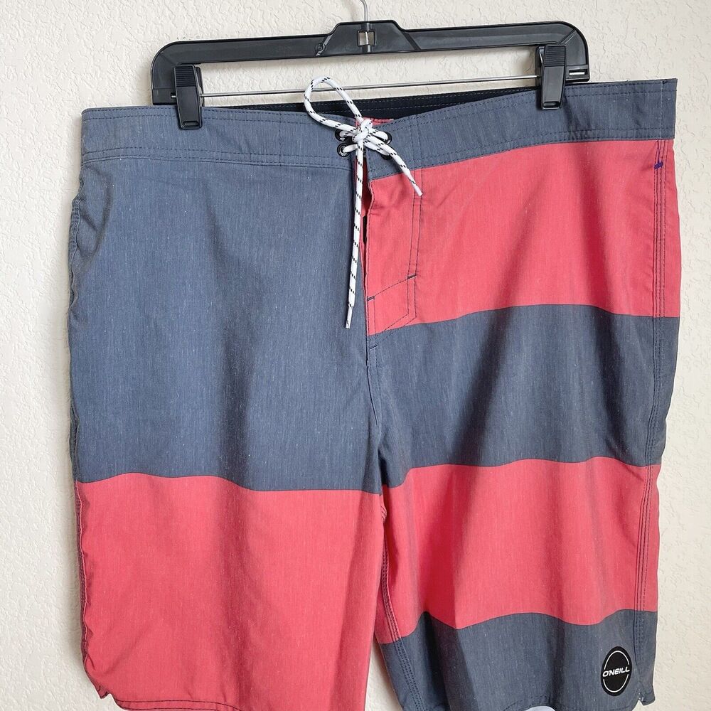 O'Neill Shorts Mens Size 38 Red Board Swim Athleisure Spring - Picture 3 of 9